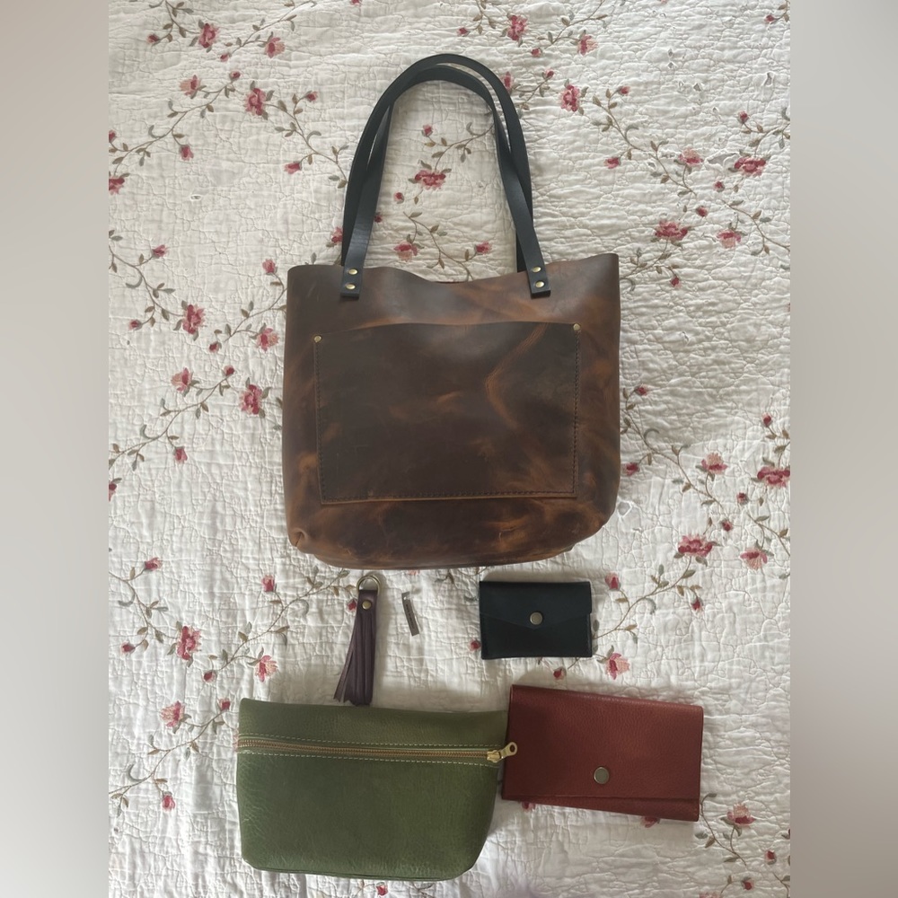 Portland Leather Goods Almost Perfect Mystery Box: Medium Classic Tote.